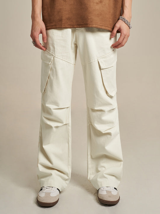 F3F Select Lazy Pleated Work Cargo Pants