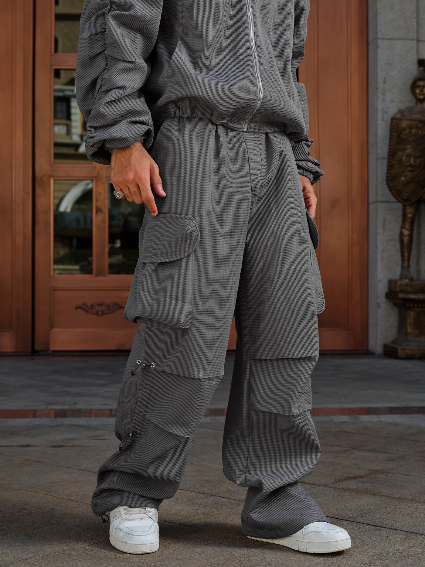 Small Town Kid Wrinkled Cargo Pants | Face 3 Face