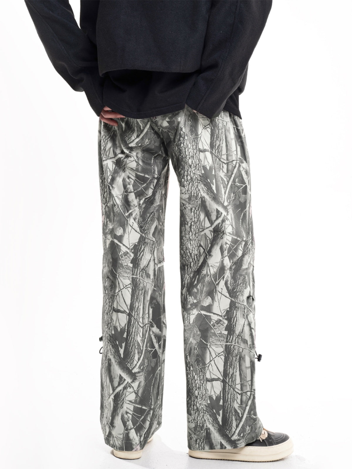 F3F Select Drawstring Leaves Camouflage Work Pants