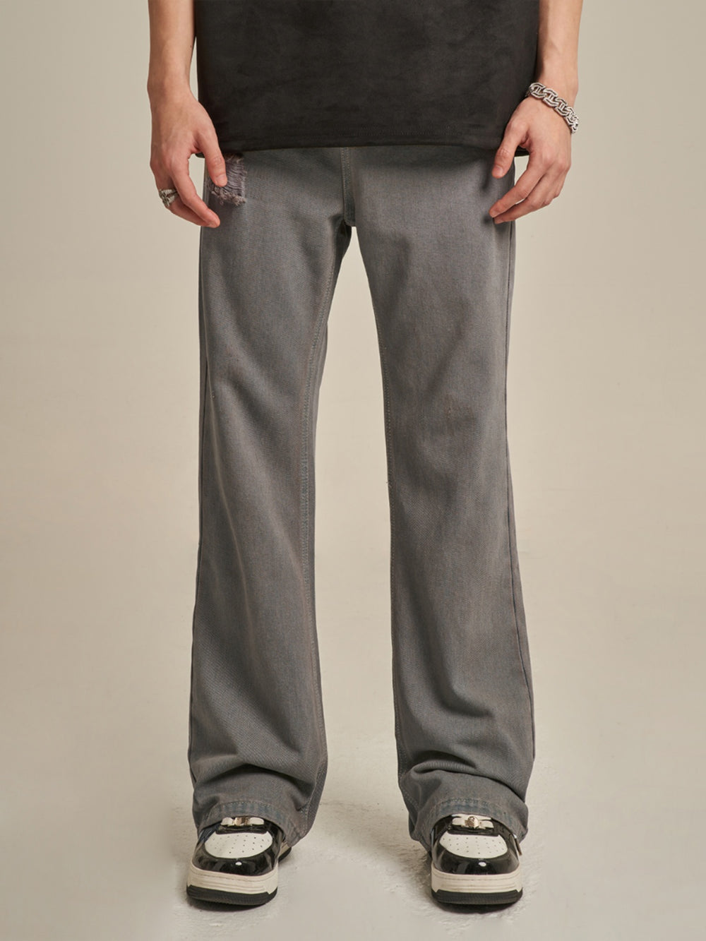 F3F Select Hole Straight Jeans