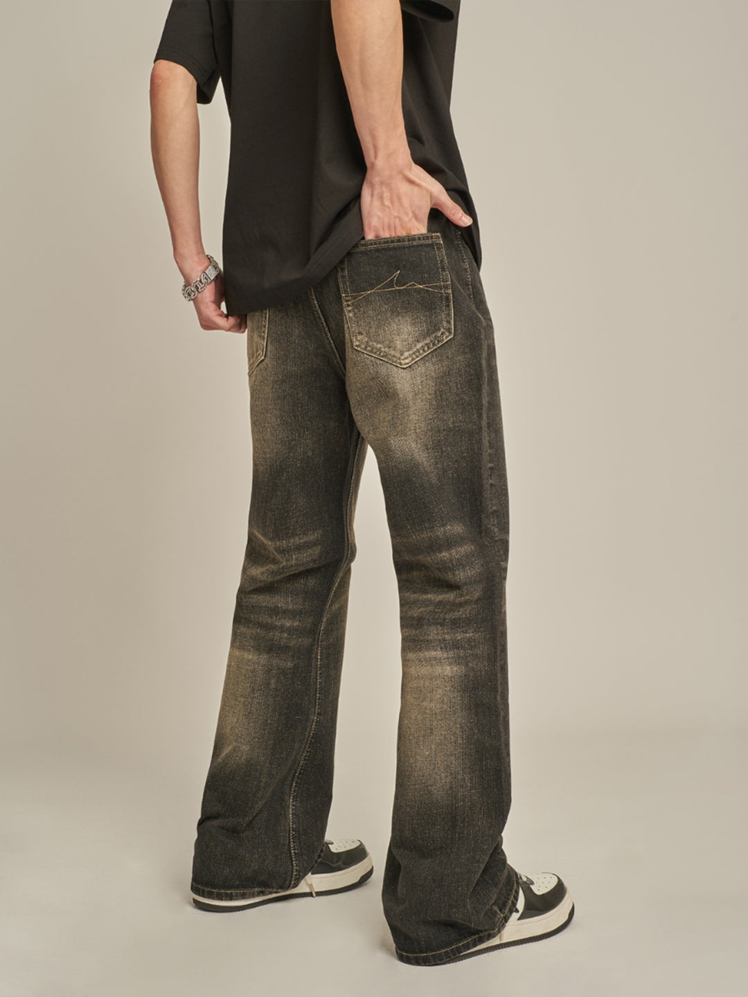 F3F Select Nostalgia Washed Black Jeans