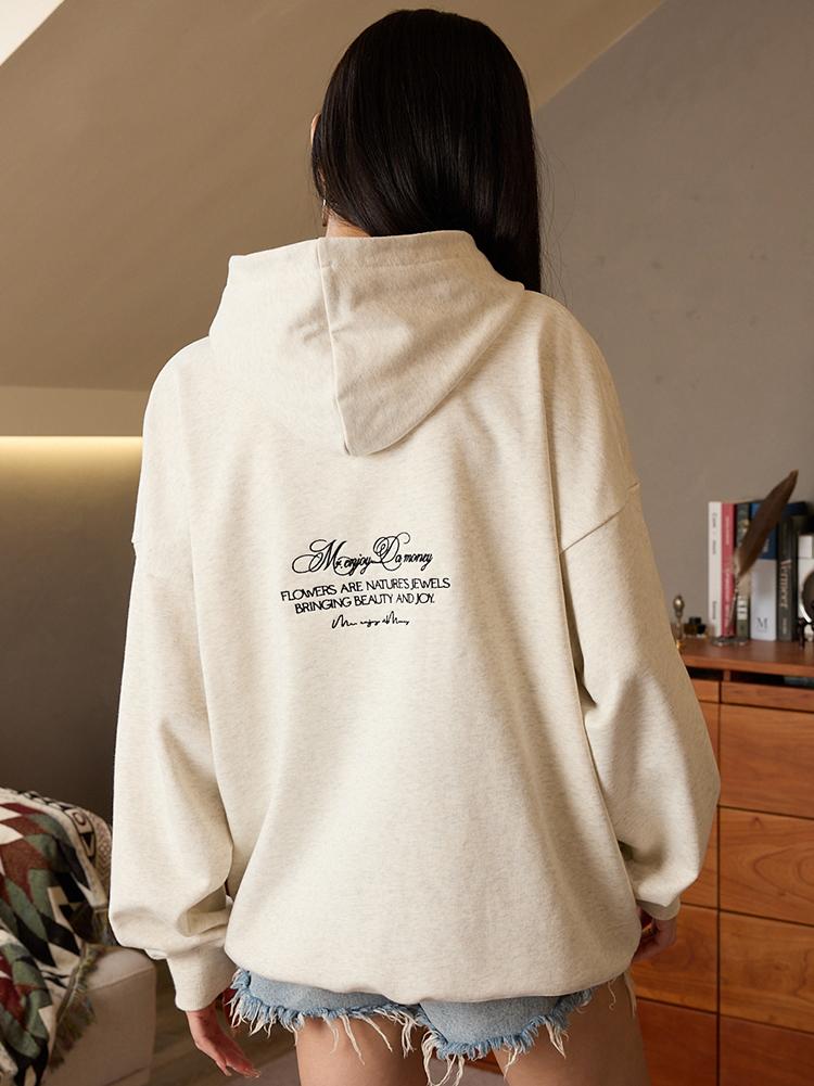 MEDM Rose Embroidered Hoodie | Face 3 Face