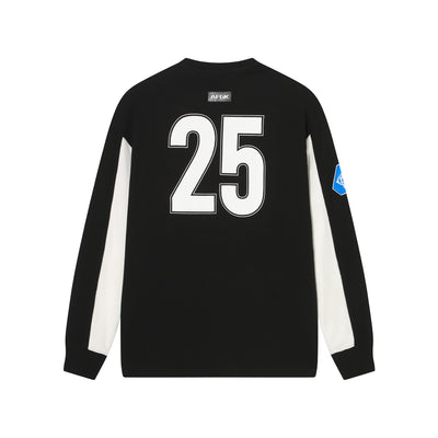 AFGK Badge Waffle Stitching Jersey Long Sleeved Tee | Face 3 Face