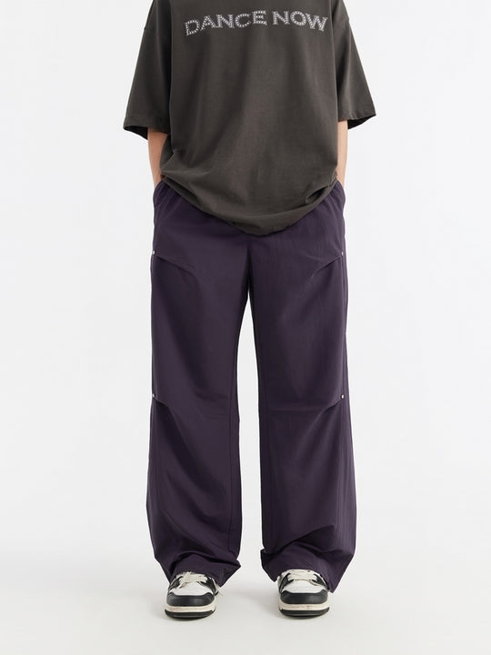 F3F Select Pleated Willow Studded Drawstring Work Pants