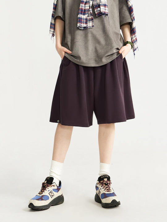 F3F Select Street Basic Wide Short Sweatpants