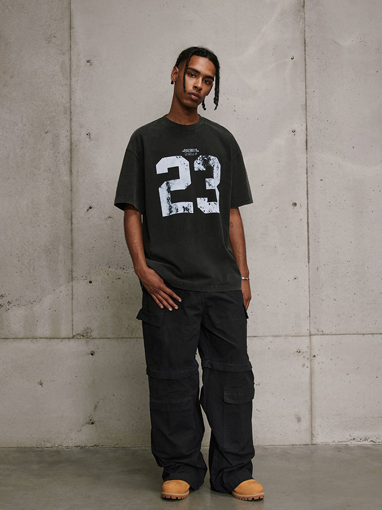 ANTIDOTE No. 23 Vintage Print Washed Tee