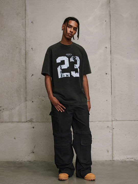 ANTIDOTE No. 23 Vintage Print Washed Tee