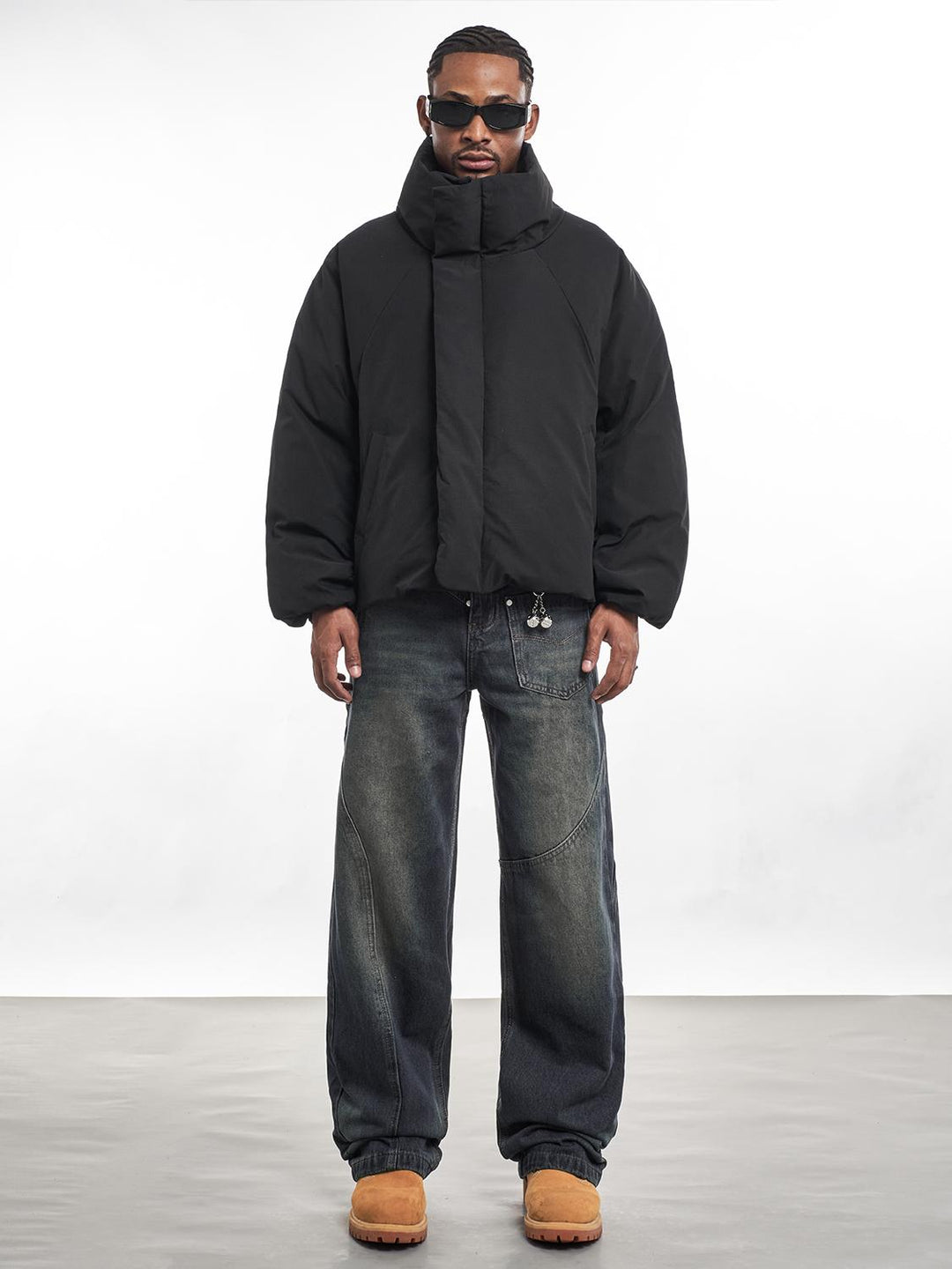 F3F Select Asymmetrical Stitch Pocket Design Jeans | Face 3 Face