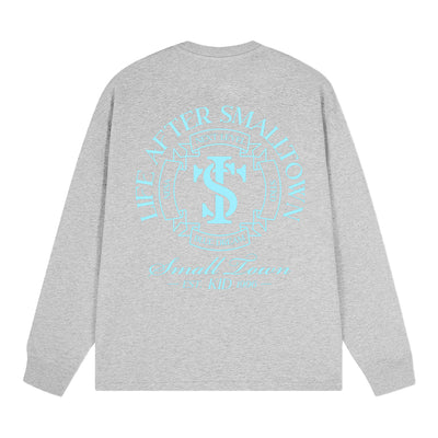 Small Town Kid Typography Logo Long Sleeved Tee | Face 3 Face