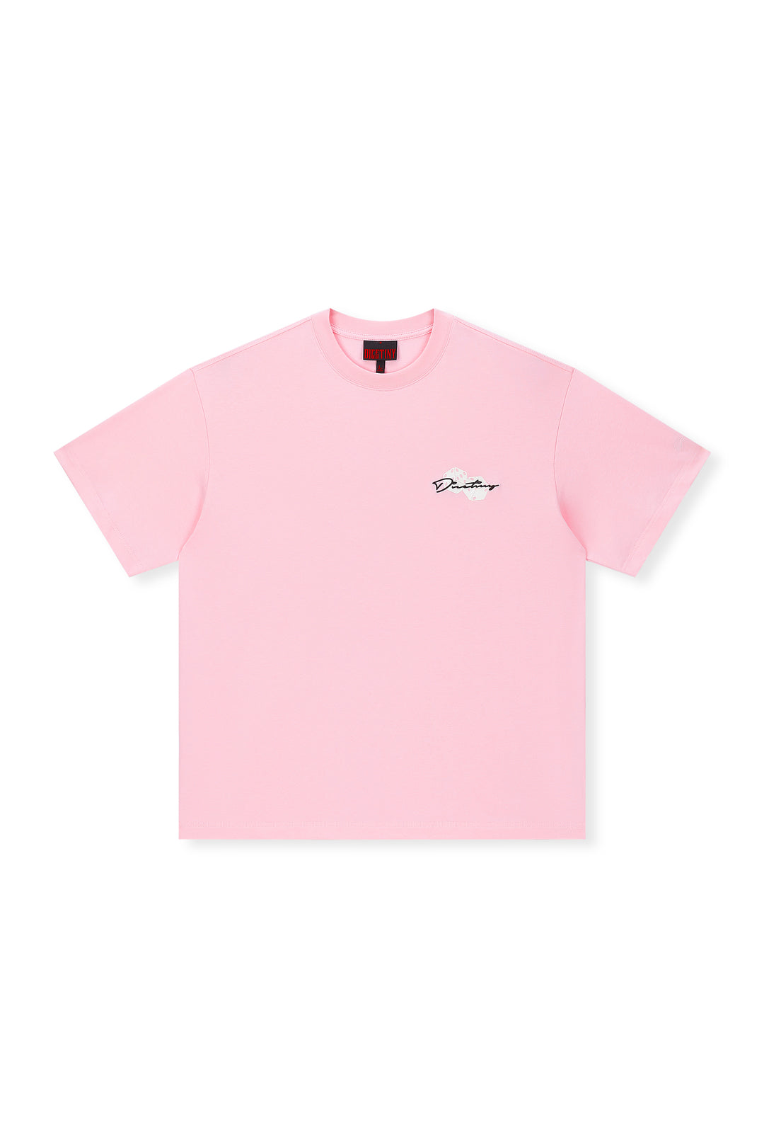 DICETINY Basic Dice Logo Embroidery Tee | Face 3 Face