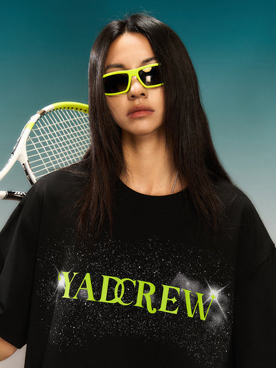 YADcrew “Galaxy” Dot Offset Printing Tee | Face 3 Face