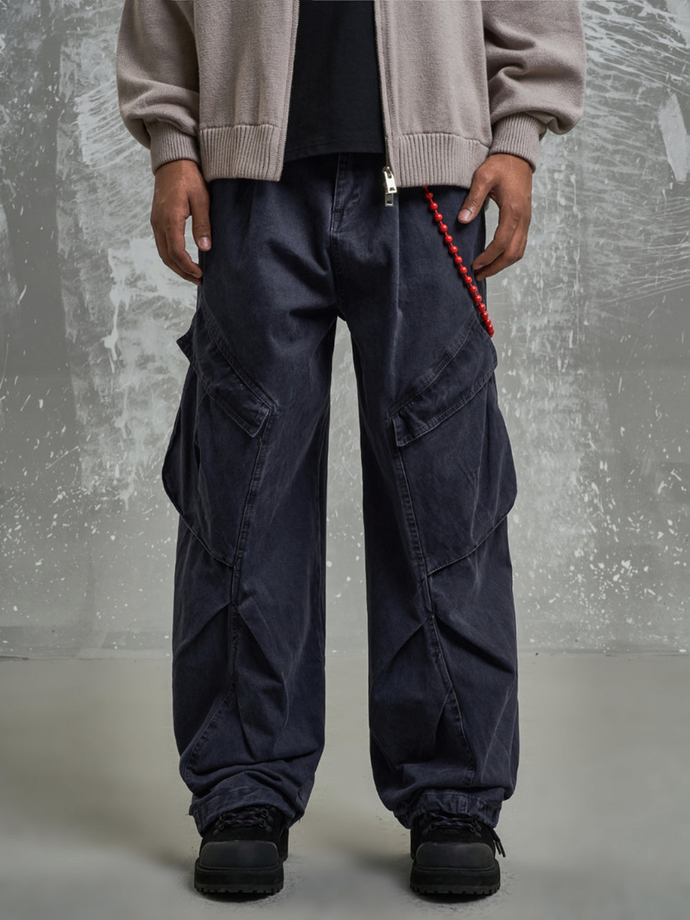 F3F Select 3D Pockets Baggy Paratrooper Work Pants | Face 3 Face