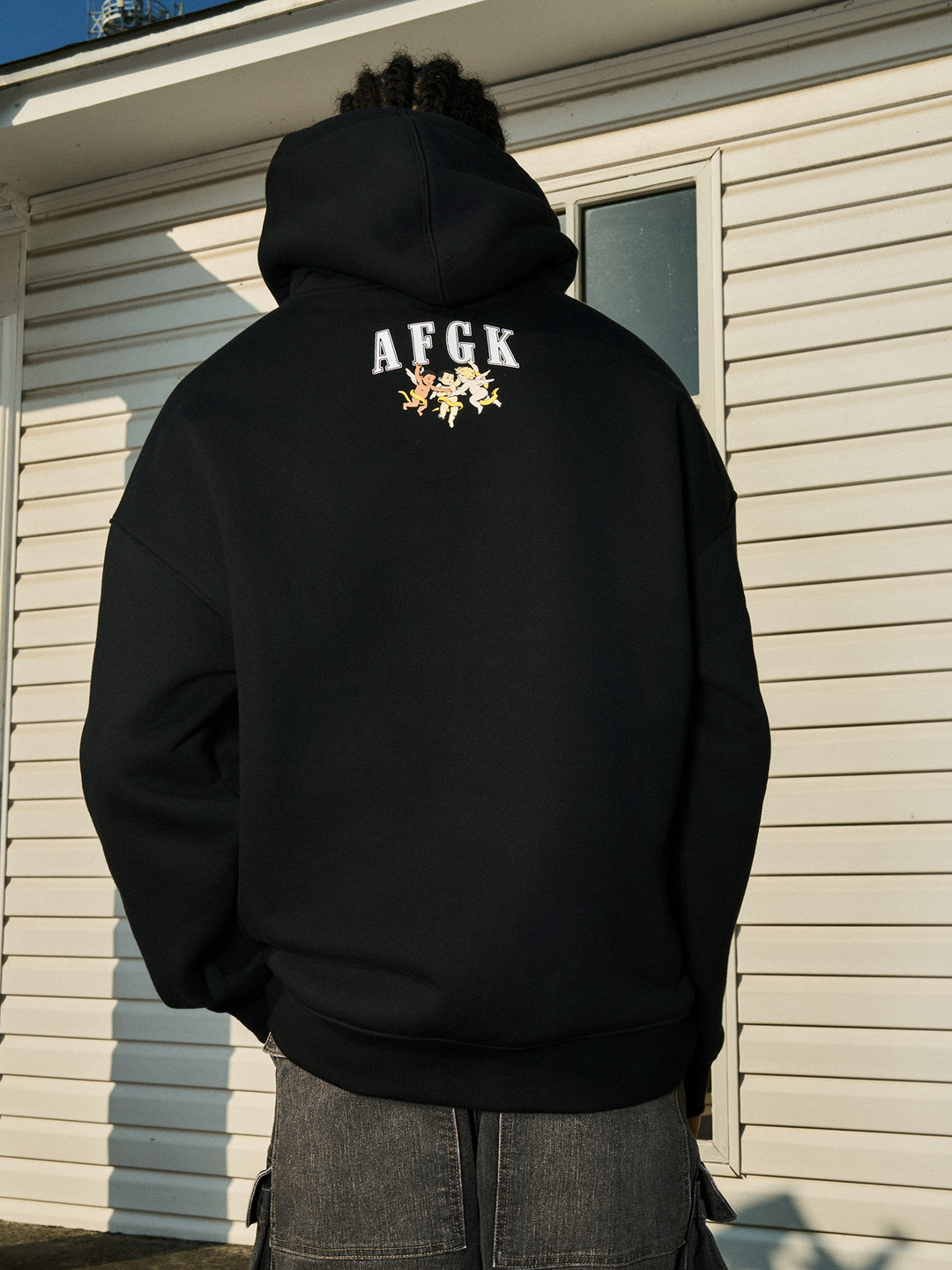 AFGK Dark Horse Printed Hoodie