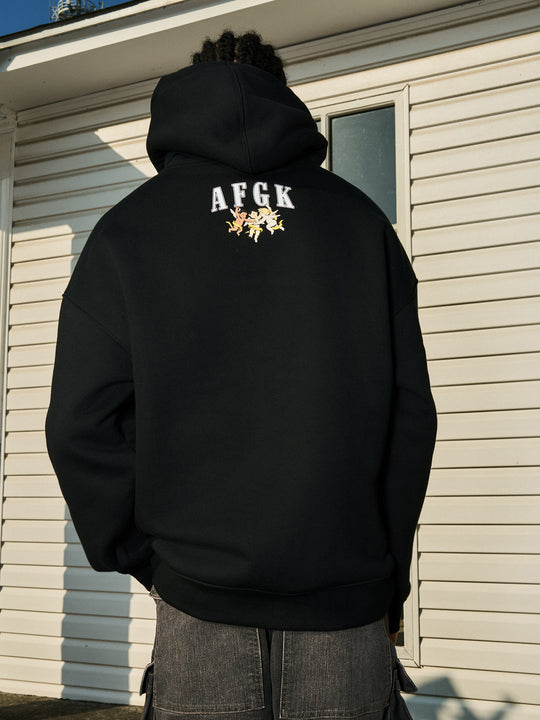 AFGK Dark Horse Printed Hoodie