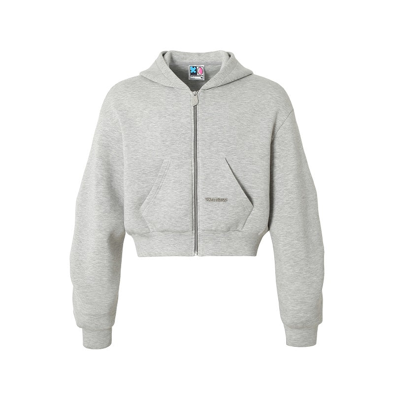 YADcrew Short Air Layer Zip Up Hoodie | Face 3 Face