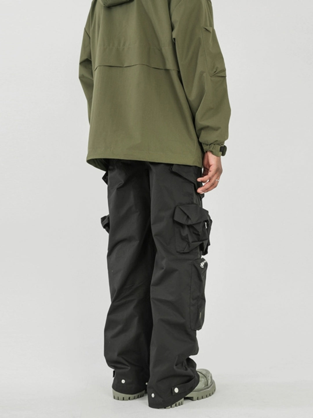 F3F Select Functional Multi Pocket Black Work Cargo Pants