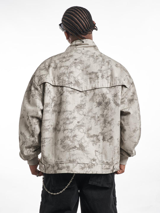 F3F Select Tie Dye Embroidered Jacket | Face 3 Face