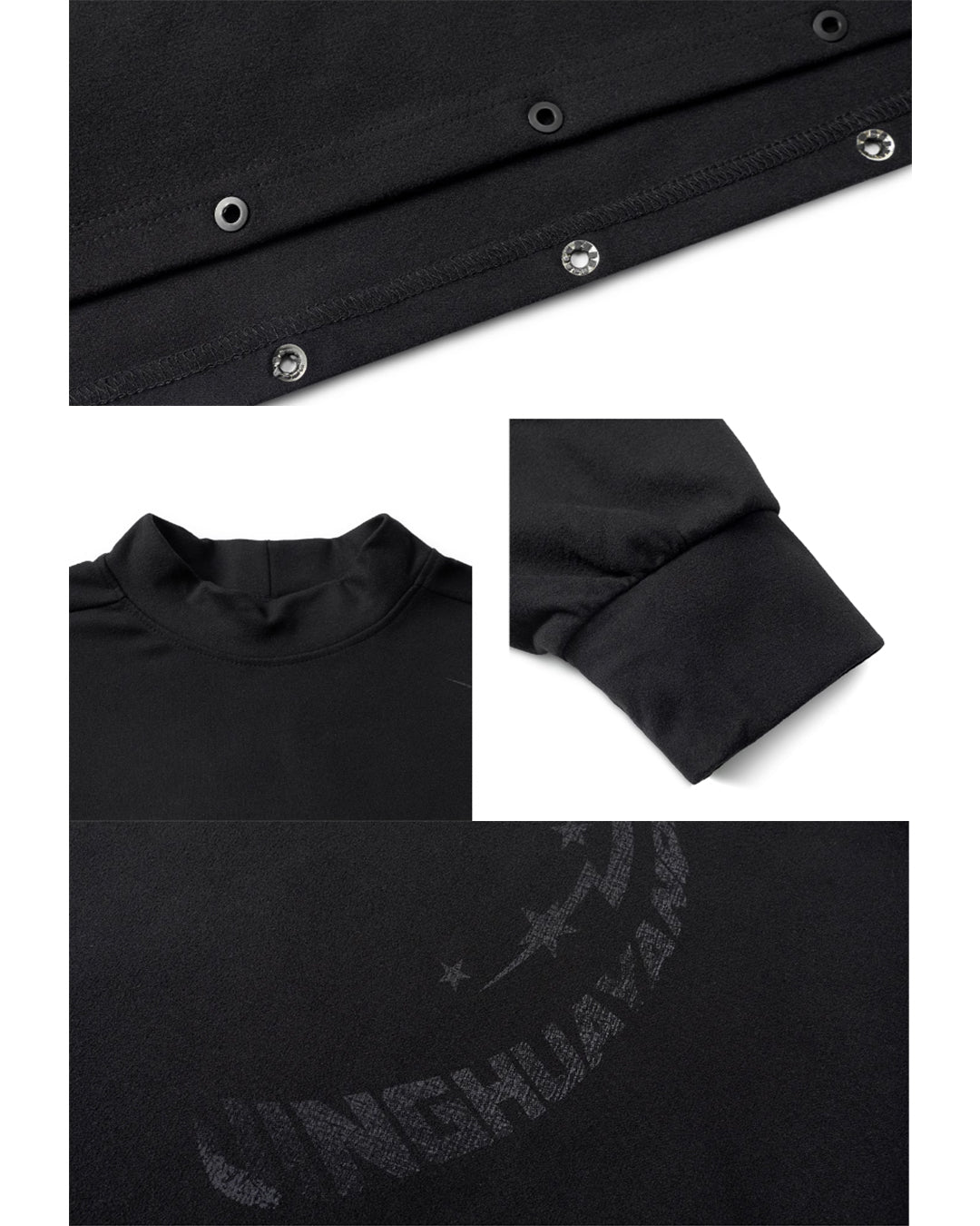 JHYQ Velvet Long Sleeve Tee | Face 3 Face