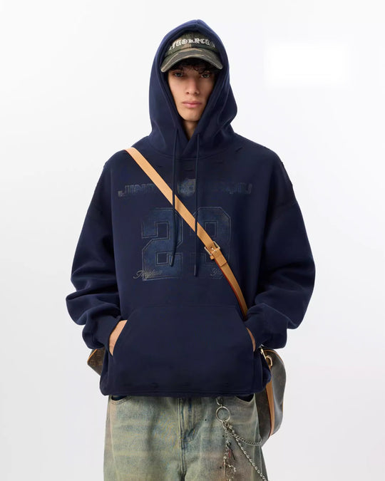 JHYQ 23 Number Printed Hoodie | Face 3 Face