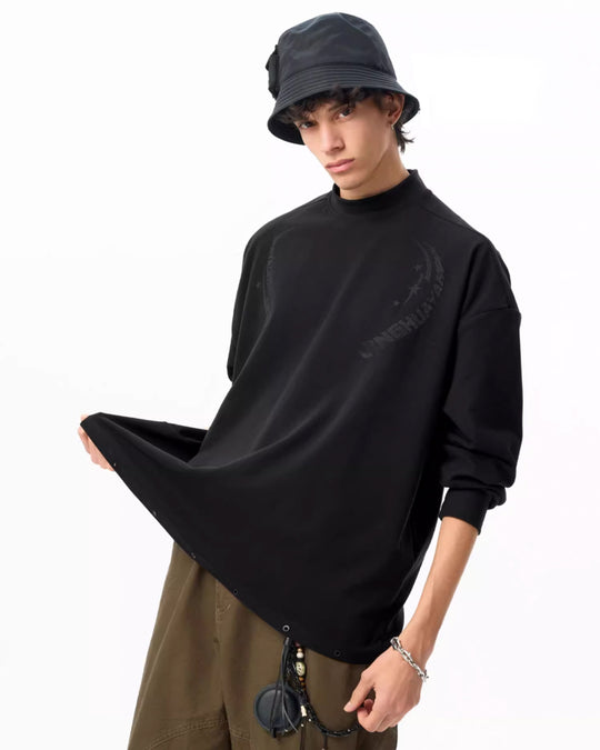 JHYQ Velvet Long Sleeve Tee | Face 3 Face