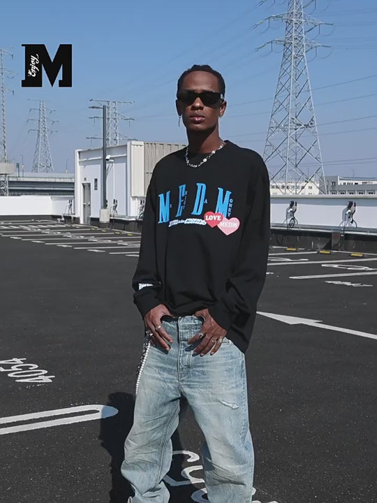 MEDM 88rising Printed Long Sleeved Tee