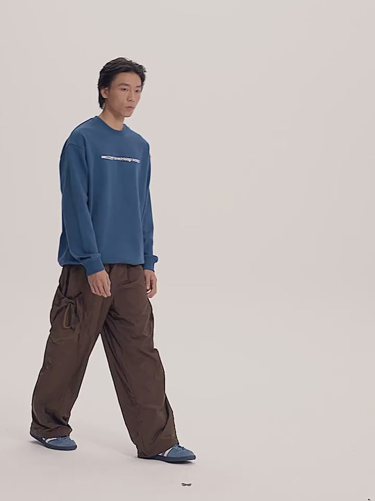 Wassup House Metallic Silk Large Pockets Work Pants