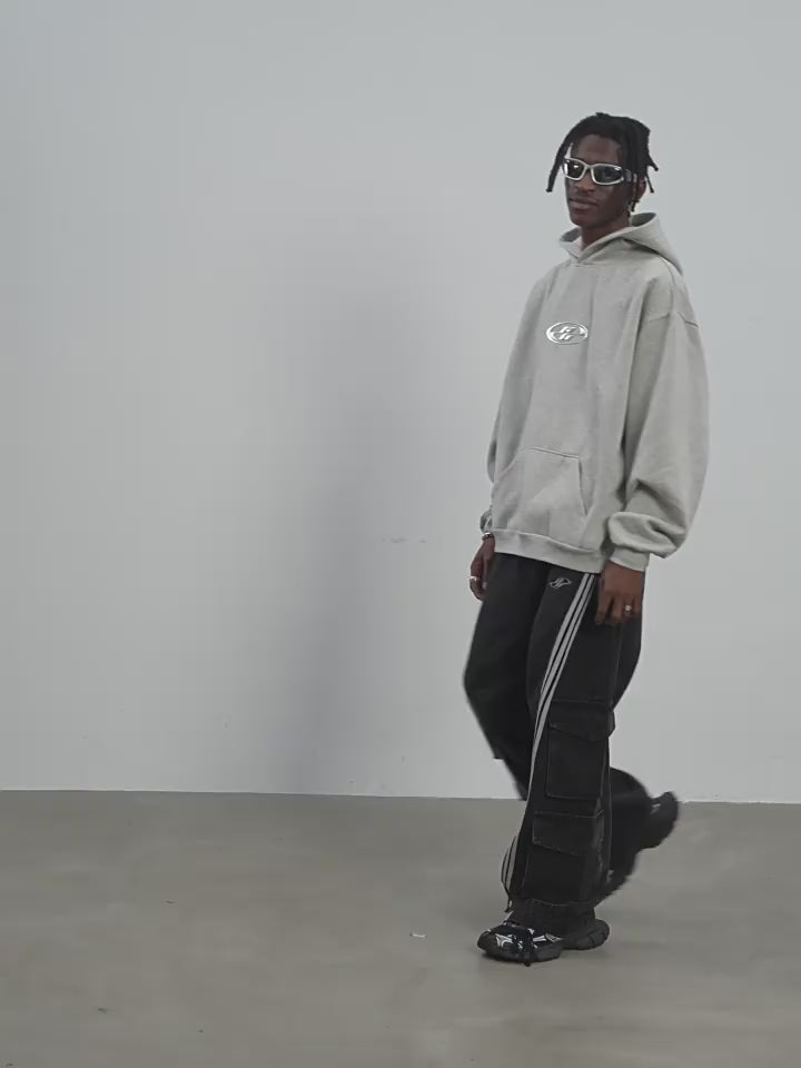 Harsh and Cruel Functional Pocket Loose Denim