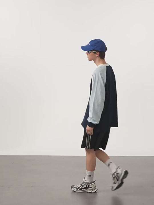 Harsh and Cruel Jersey Raglan Long Sleeve Tee