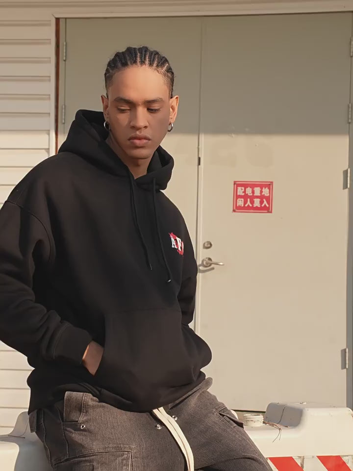 AFGK Dragon Ring Logo Hoodie