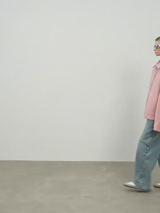 Harsh and Cruel Woolen Zipper Jacket