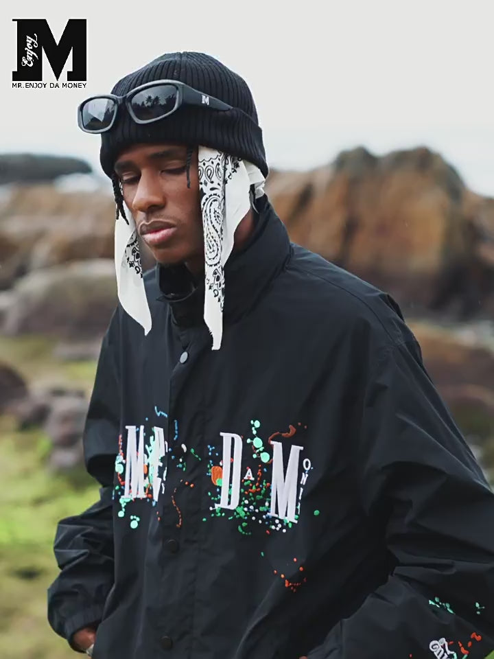 MEDM Splash Ink Embroidery Jacket