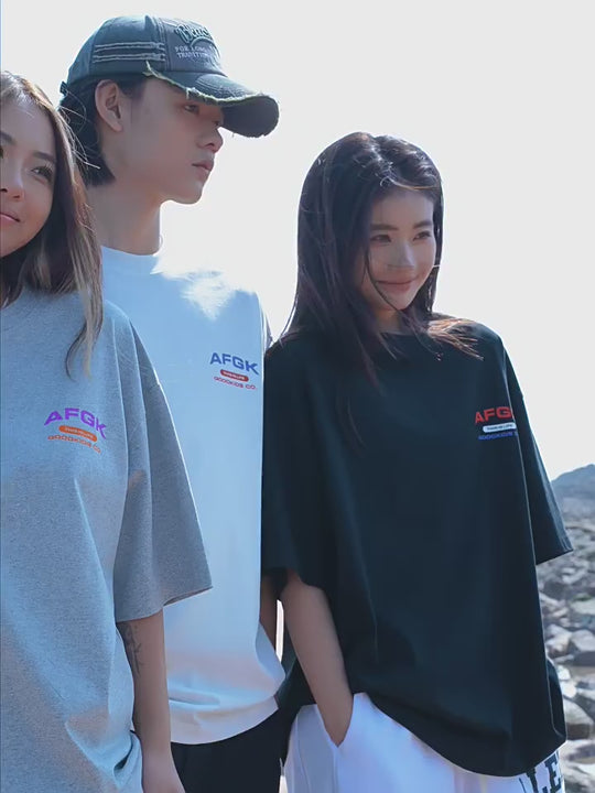 AFGK Letters Logo Printing Tee