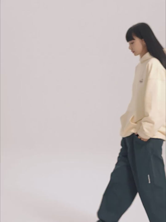 Wassup House Crab Graffiti Word Foam Print Hoodie