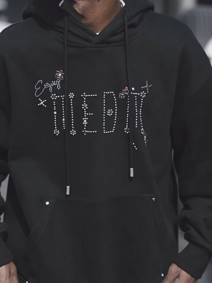 MEDM Gemstone Hot Drill Hoodie