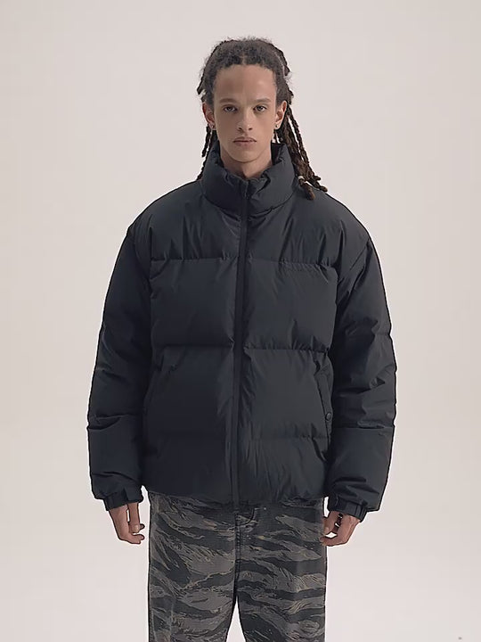 Wassup House Basic Stand Up Collar Down Jacket