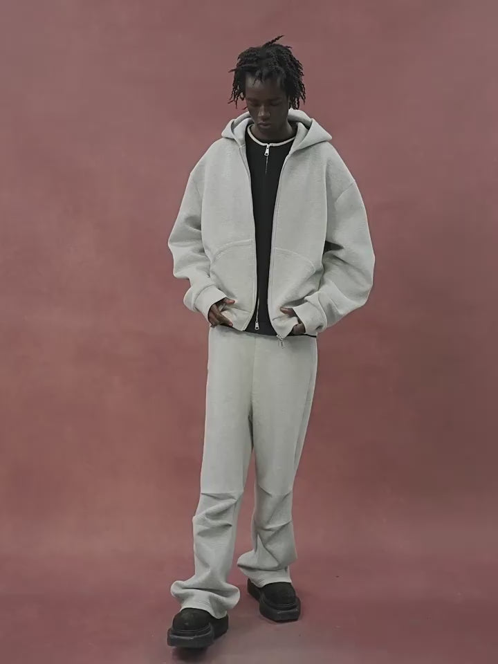 YADcrew Heavyweight 350G Zipper Hoodie