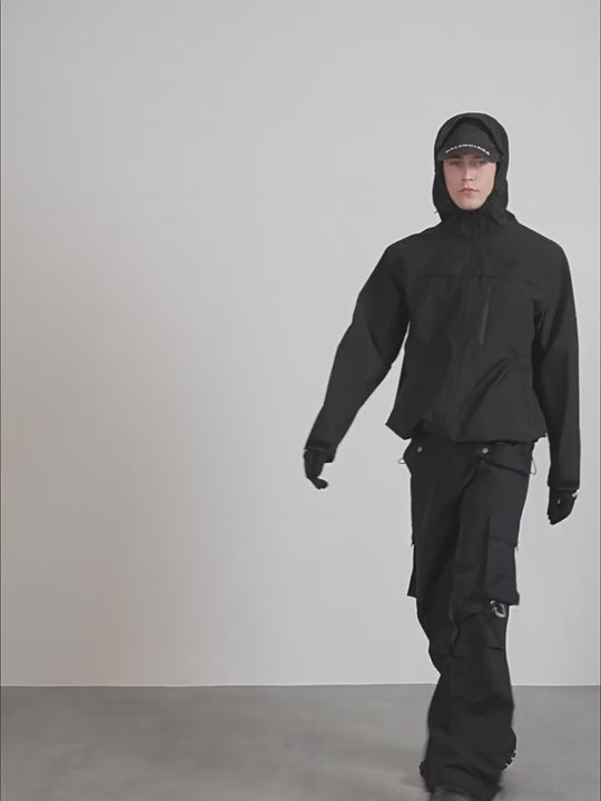 Harsh and Cruel Sports Logo Hooded Jacket