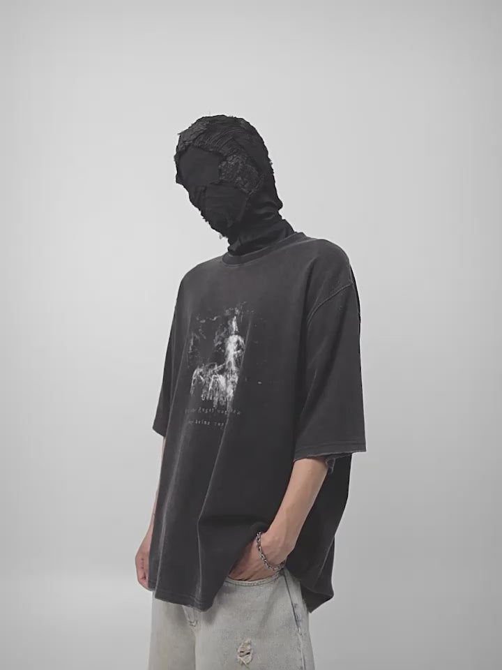 UNDERWATER Destruction Undead Knight Printed Tee