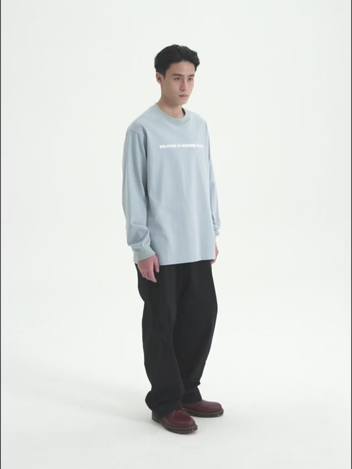 Wassup House Welcome Logo Long Sleeved Tee