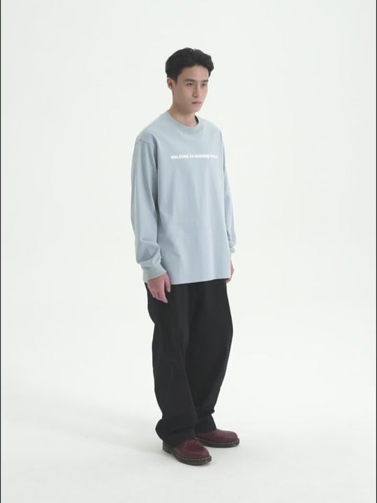 Wassup House Welcome Logo Long Sleeved Tee