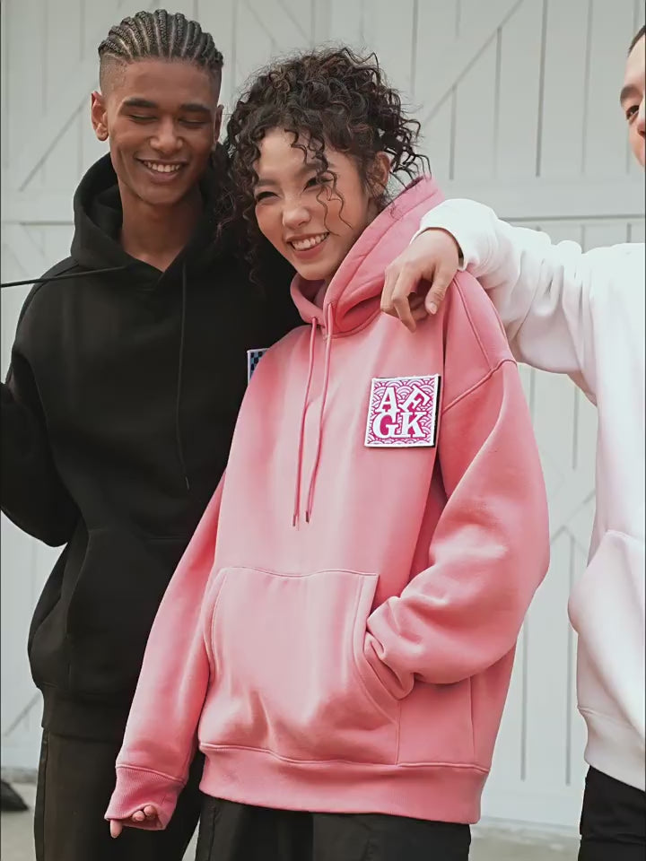 AFGK Velcro Logo Hoodie