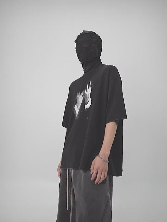 UNDERWATER Destruction Punk Print Tee