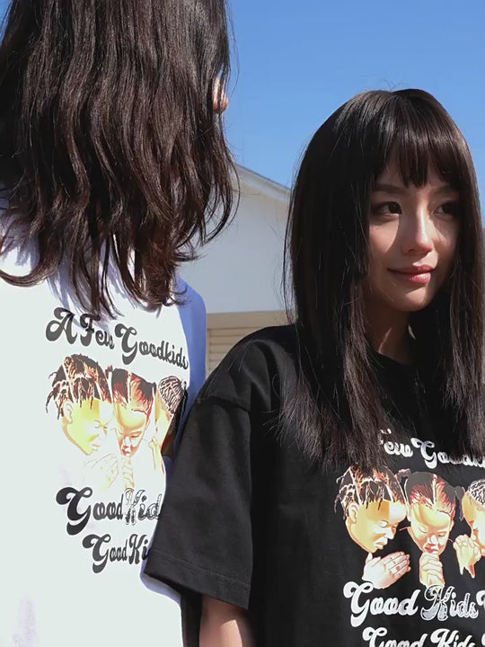 AFGK Three Kids Prayer Logo Tee