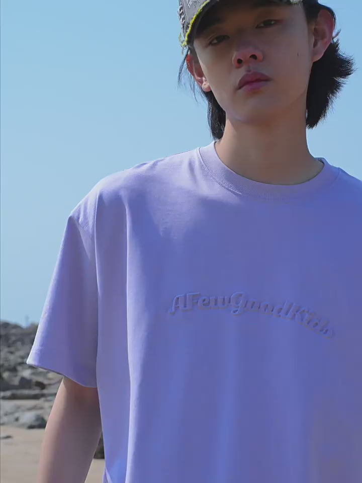 AFGK 3D Embossed Logo Tee