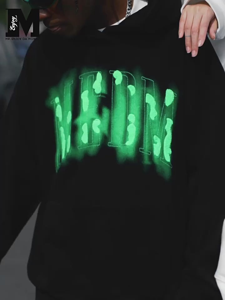 MEDM Towel Embroidery Printing Hoodie