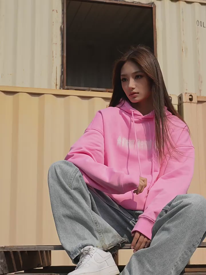 AFGK Phantom Logo Print Hoodie