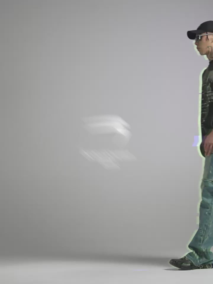 F2CE Washed Old Picture Slogan Letter Print Tee