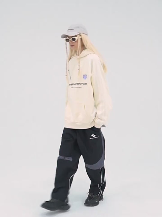 Harsh and Cruel Retro Loose Track Logo Hoodie