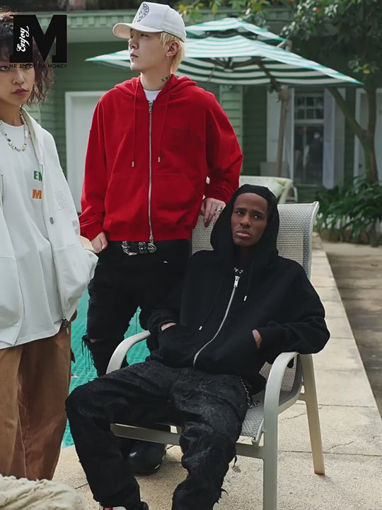 MEDM Double Zipper Hoodie