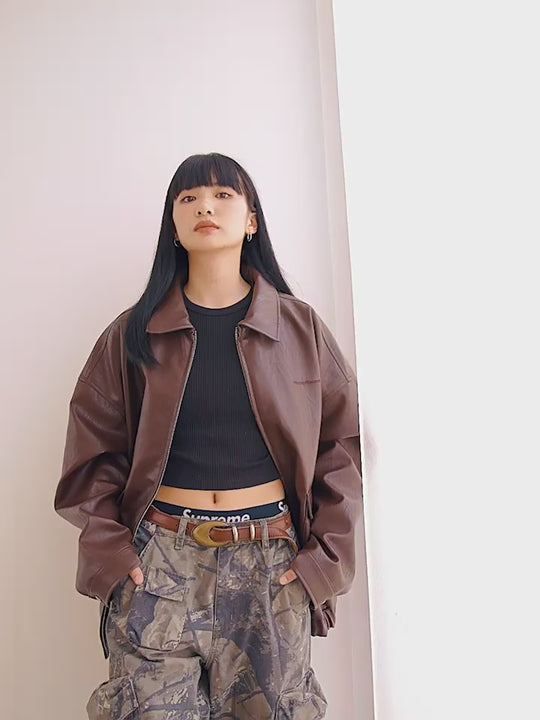 Wassup House Type A-1 Leather Biker Jacket